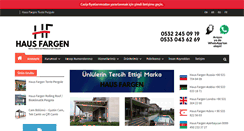 Desktop Screenshot of hausfargen.com